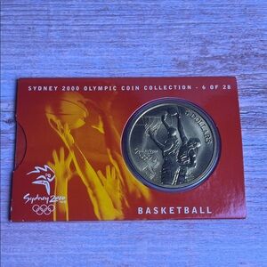 Sydney 2000 Olympic Coin Collection - Basketball